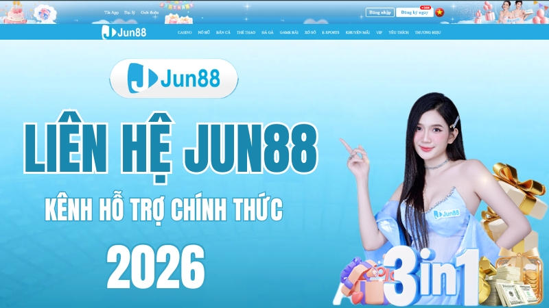 Liên Hệ JUN88 – Kênh Hỗ Trợ Chính Thức 24/7